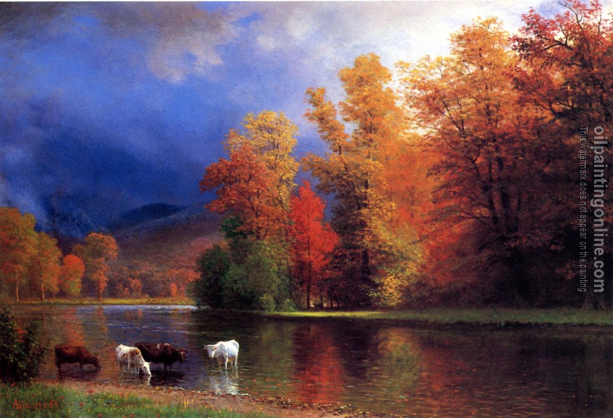 Bierstadt, Albert - On the Saco